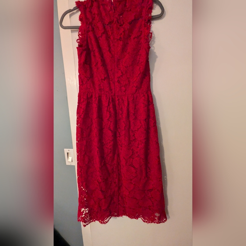 Kate Spade Poppy Lace Midi Dress